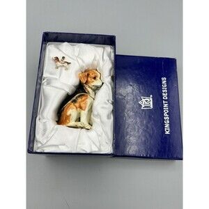 Kingspoint Designs Beagle Bejeweled Trinket Box With Pendant